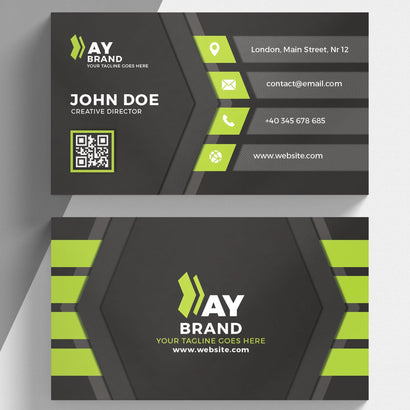 AY Brand Business Card Design #08