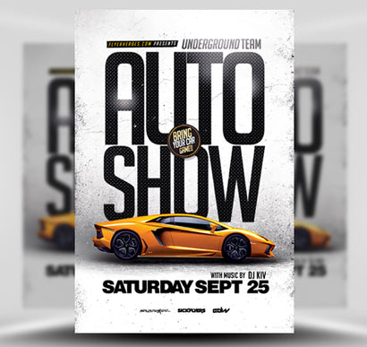 Auto Show Flyer 1
