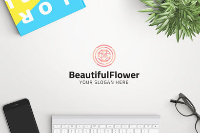 BeautifulFlower professional logo