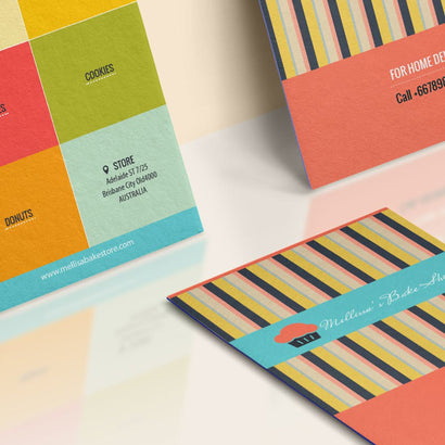 Cake and Pop Business Card Design #15