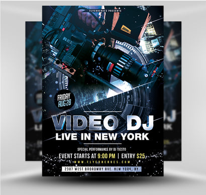 Video Dj Flyer 1 1