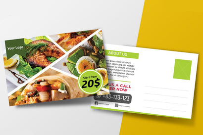 Food Business Postcard