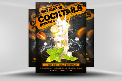 Food Drinks 04 Example 1 Flyer