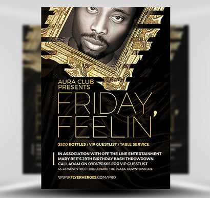 Friday Feelin Flyer 1