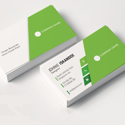 Green Creative Business Card Design #28