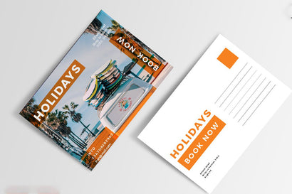 Hoildays Travel Postcard