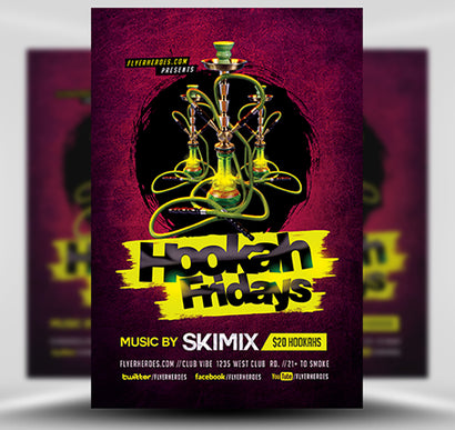 Hookah Fridays Flyer  1