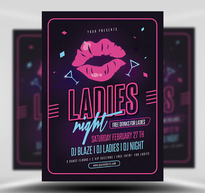 Ladies Night 1 1 Flyer