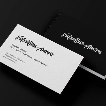 Minimal Freelance Business Card