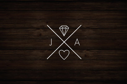 Monogram Logo Badge
