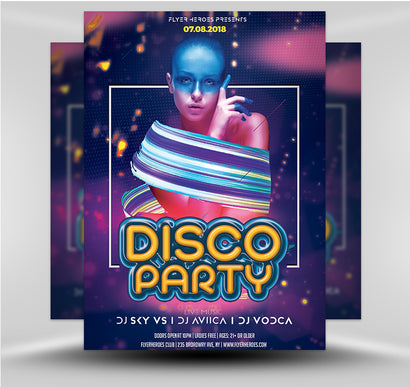 Night Club Flyer 3B 1