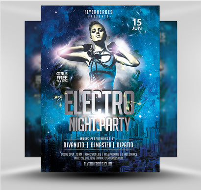 Night Club Flyer 4 1 Flyer