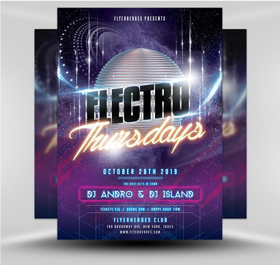 Night Club Flyer 5B 1