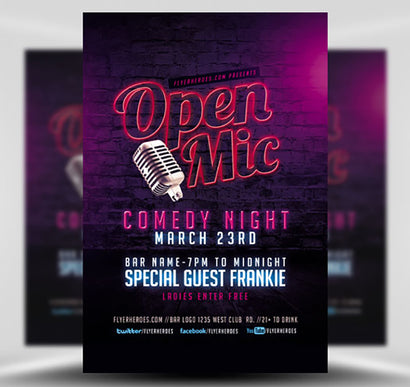 Open Mic Flyer 1