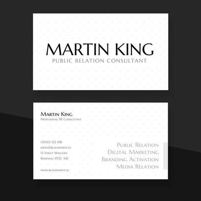 PR Marketing Business Card 07