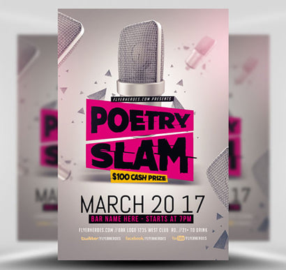 Poetry Slam Flyer 1