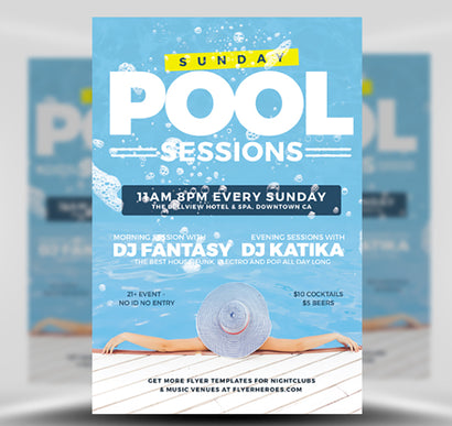 Pool Party 1 Flyer