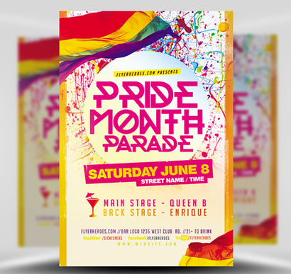 Pride Parade V1 1 Flyer