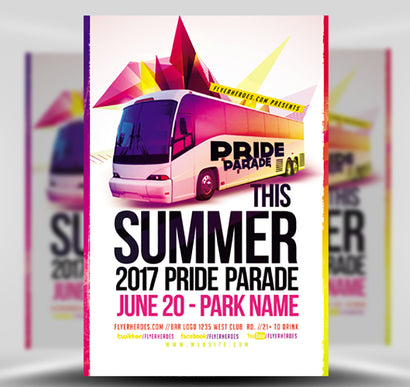 Pride Parade V3 1 Flyer