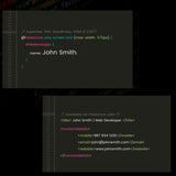 Programmer Business Card