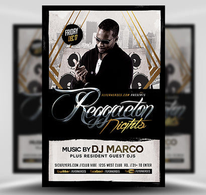 Reggaeton 2 Flyer 1