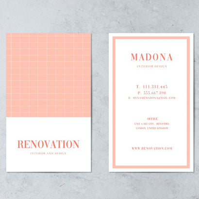 Renovation Business Card