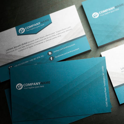 Retro Business Card Design