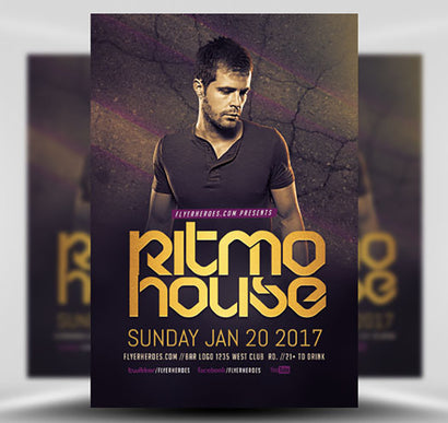 Ritmo House Flyer 1