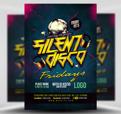 Silent Disco V2 1 Flyer