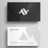 Slash Minimal Business Card
