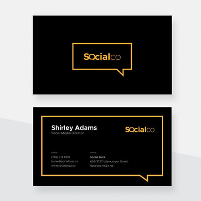 Social Media Business Card 05