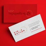 Thousand Miles Business Card