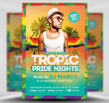 Tropical Pride Nights Flyer 1