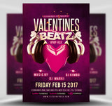 Valentines Beatz Flyer 1