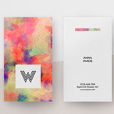 Watercolor Business Cards II