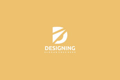 Designing Logo Letter D