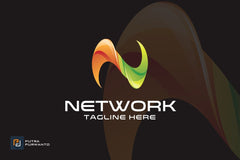 Network Letter N Logo