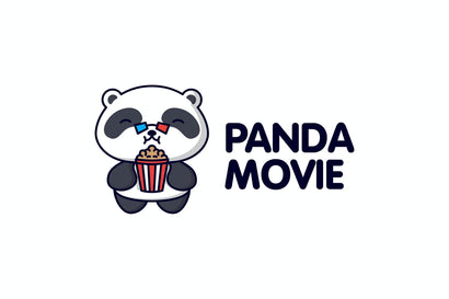 Cartoon Panda Logo