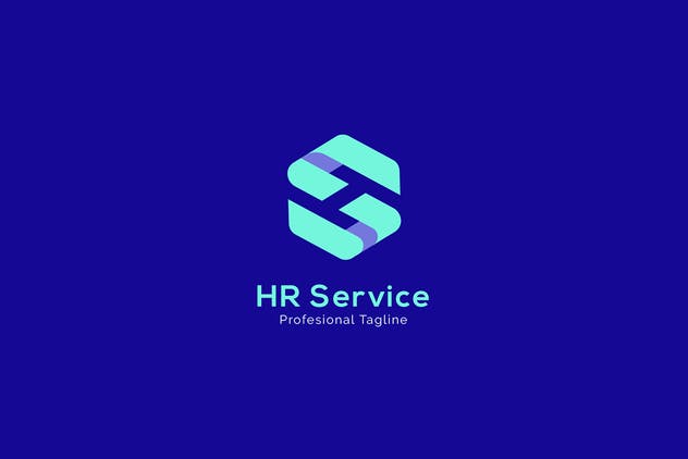 HR Service S Logo