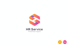 HR Service S Logo