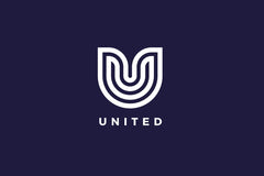 United Letter U Logo